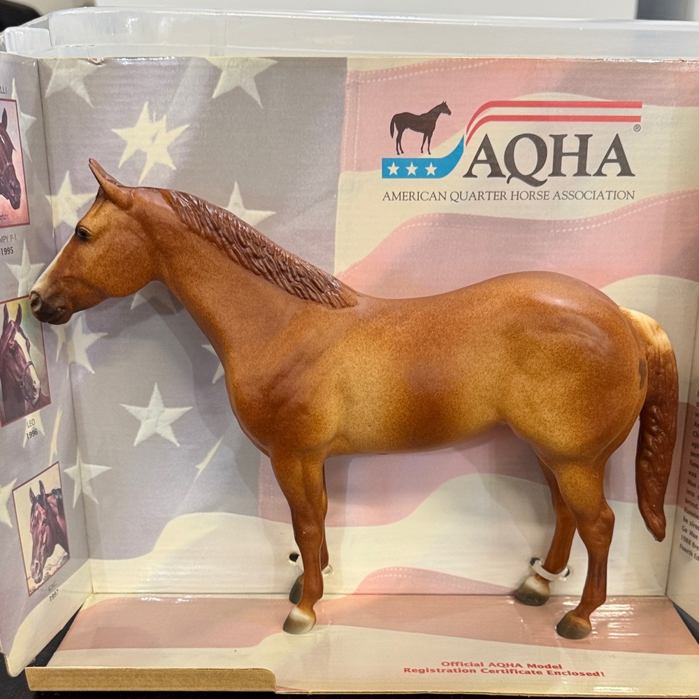 Breyer Traditional Series AQHA Offspring of Go Man Go  #721 version